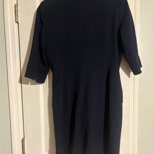 Women’s navy coat dress